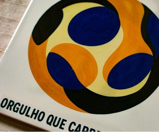 Azulejo Decorativo Orgulho que Carrega Cor image number 1