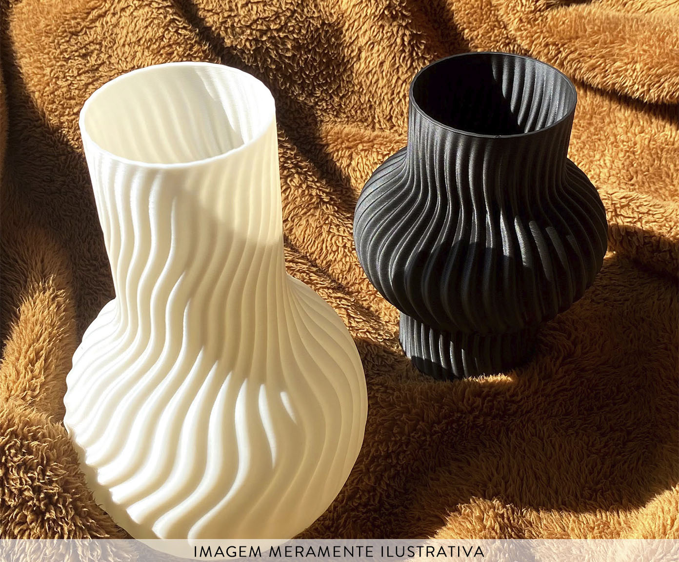 Vaso Onda 1 Preto image number 3