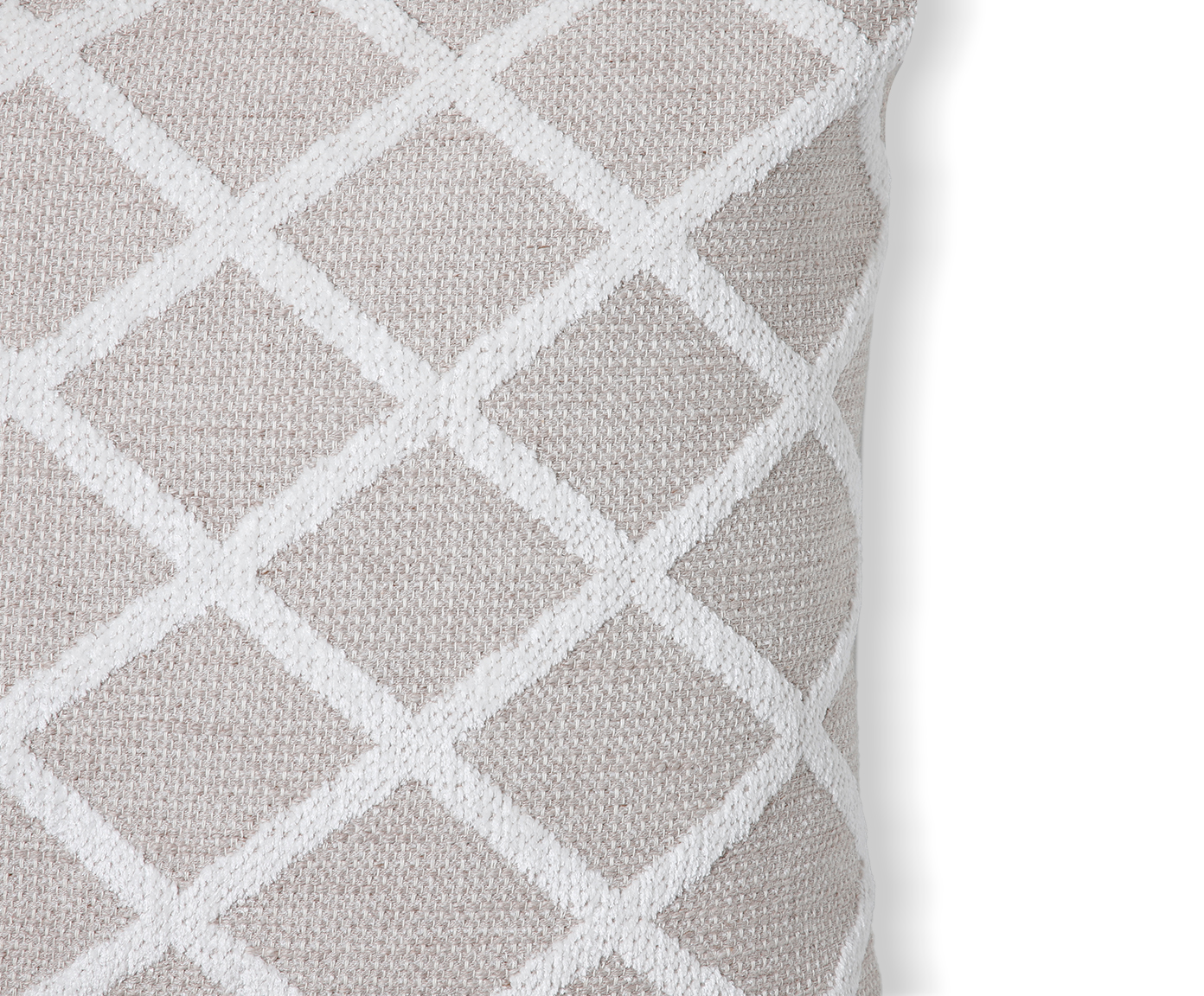 Capa de Almofada Jacquard Losango Relevo Tassel image number 5