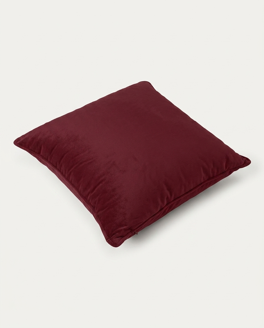 Almofada em Veludo Soft Lisoao Marsala - image 1