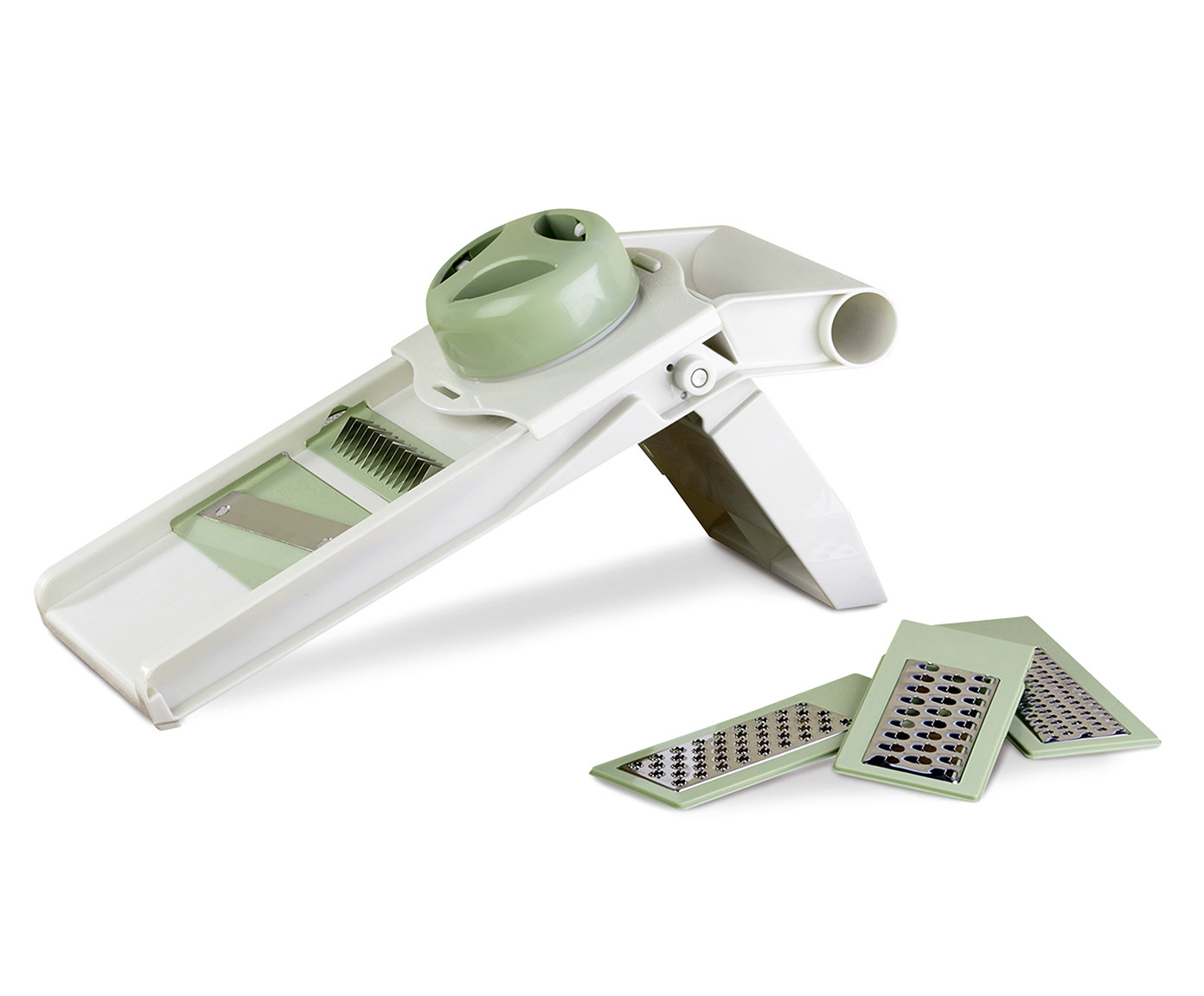 Mandoline com Fatiador de Legumes Marlon - Branco - image 1