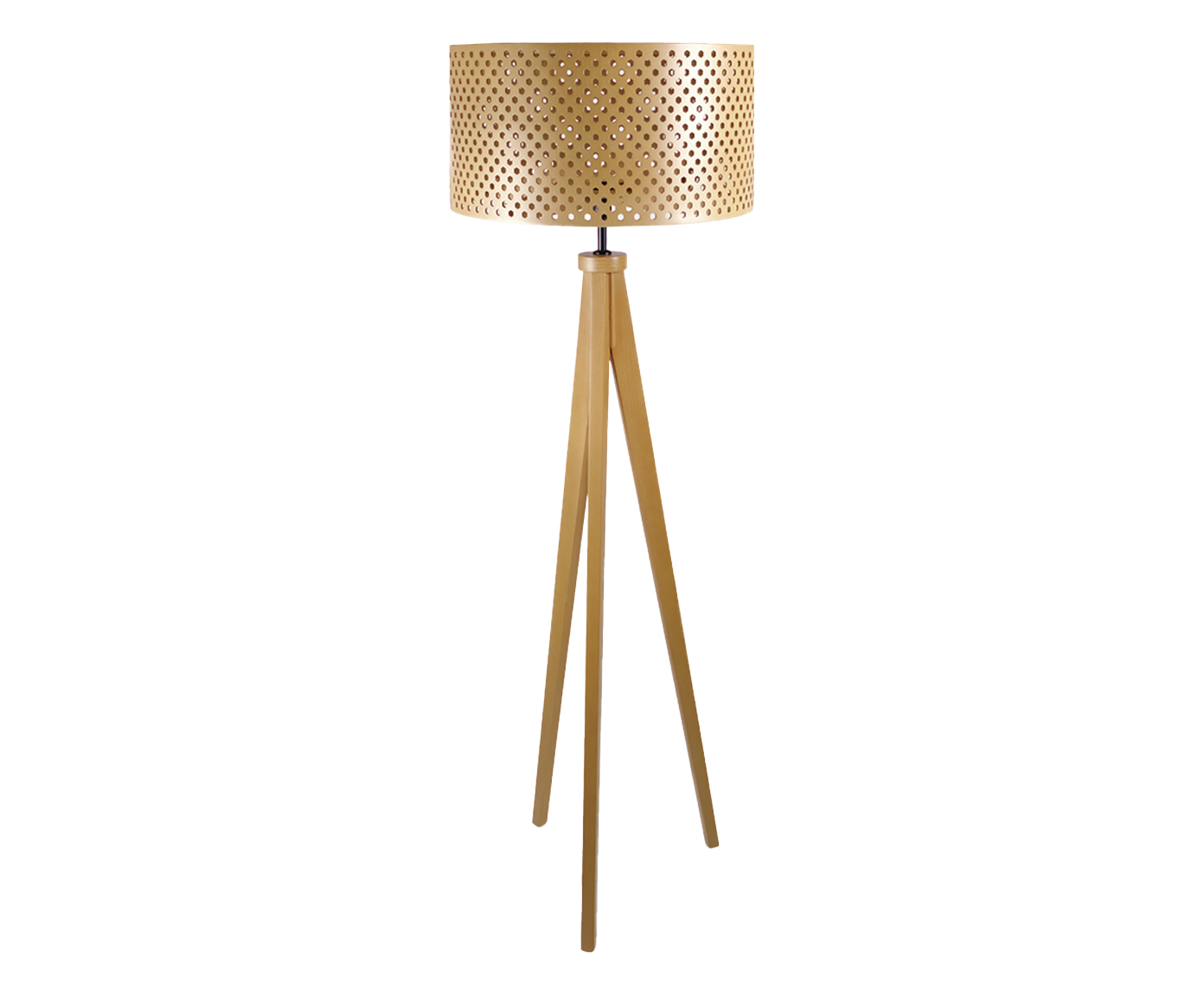 Lumin&aacute;ria Carvalho com C&uacute;pula Cil&iacute;ndrica Natuzzi Carvalho Bivolt - image 0