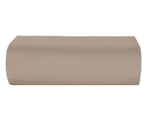 Lencol com El&aacute;stico Diamante Tinto Warm Sand image number 0