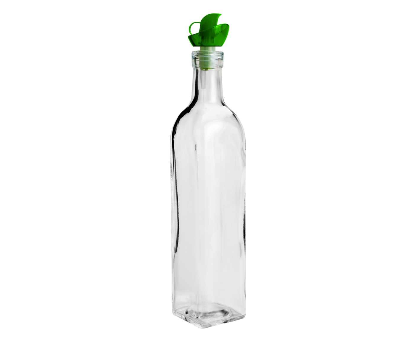 Garrafa para Azeite Transparente com Tampa Verde image number 1