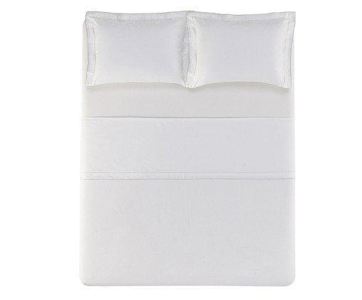Jogo de Len&ccedil;ol Bali Branco Menta Branco e Menta image number 1