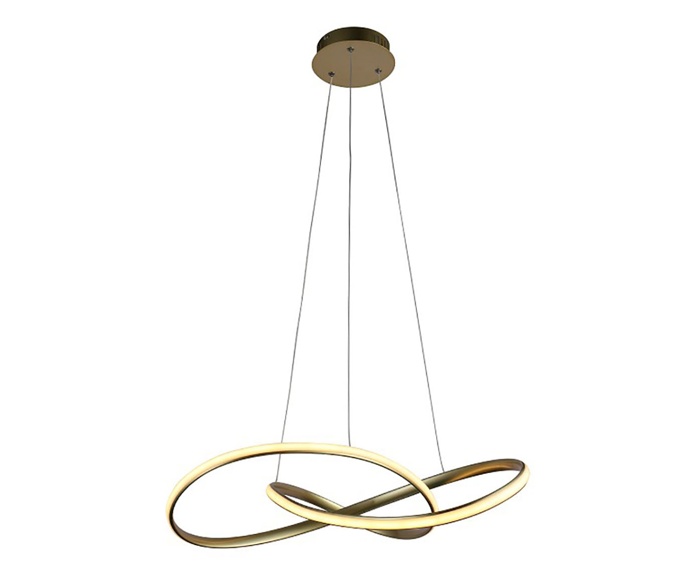 Pendente Atom Dourado Bivolt image number 0