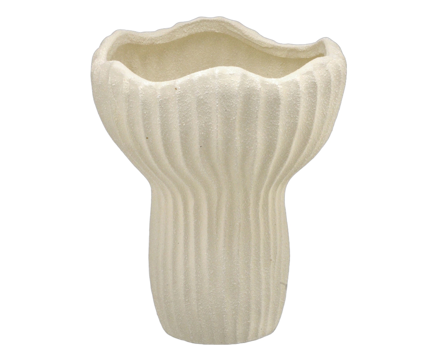 Vaso Decorativo Orvex Off-White - image 0