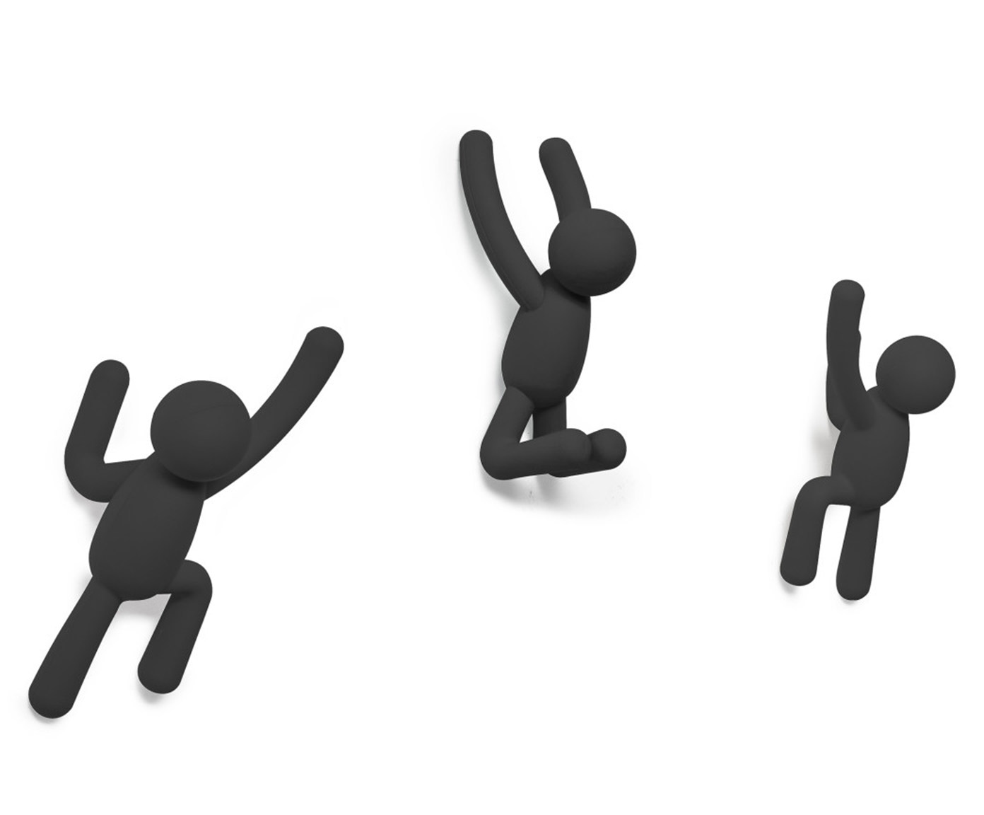 Jogo de Parede Cabideiro Buddy - Preto image number 3