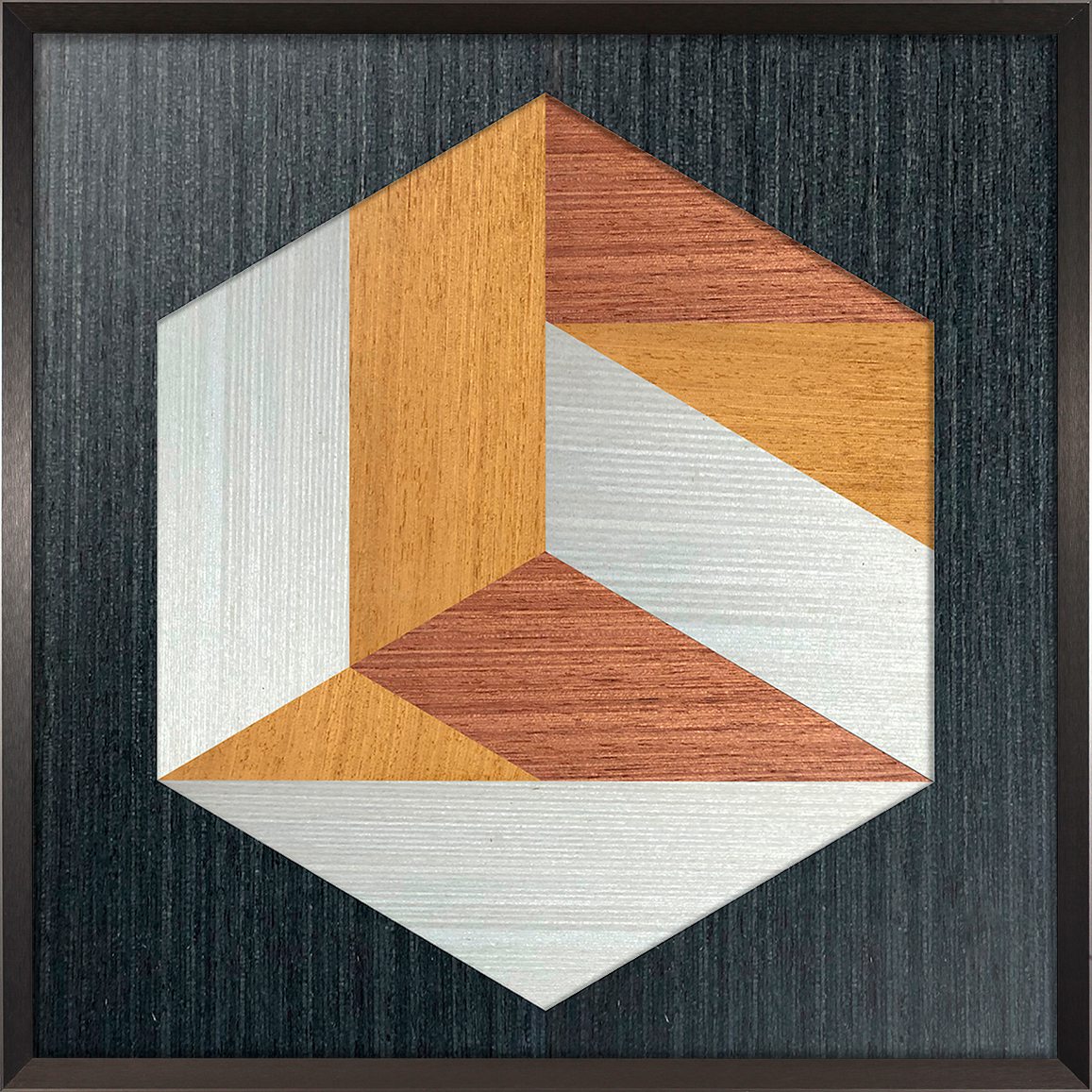 Quadro Hexa Wood l image number 0