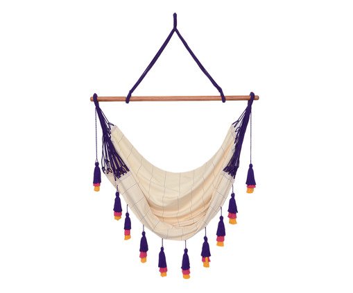 Cadeira de Balan&ccedil;o com Tassel Tri image number 0
