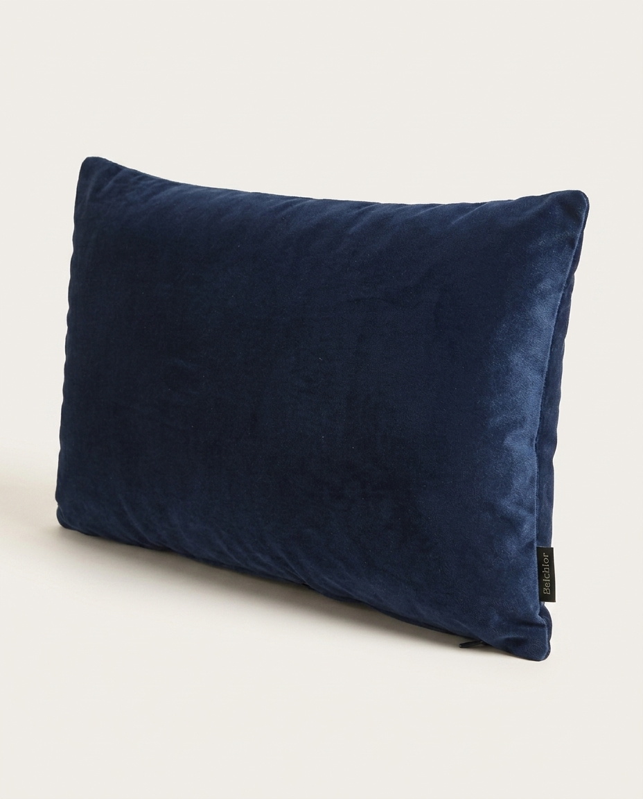 Almofada Premium Lisa Azul Navy image number 2