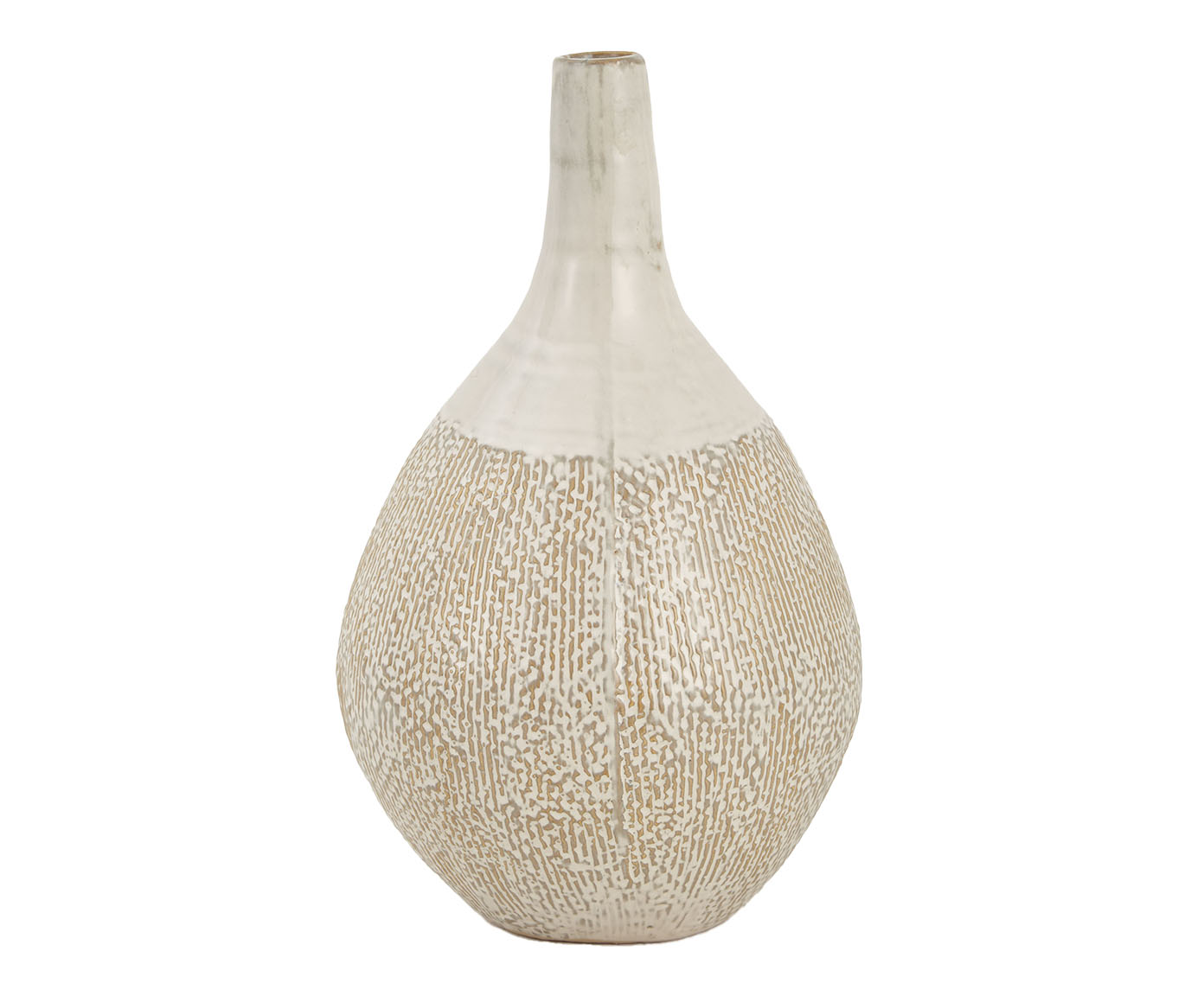 Vaso em Cer&acirc;mica &Eacute;loquent I Off White image number 0