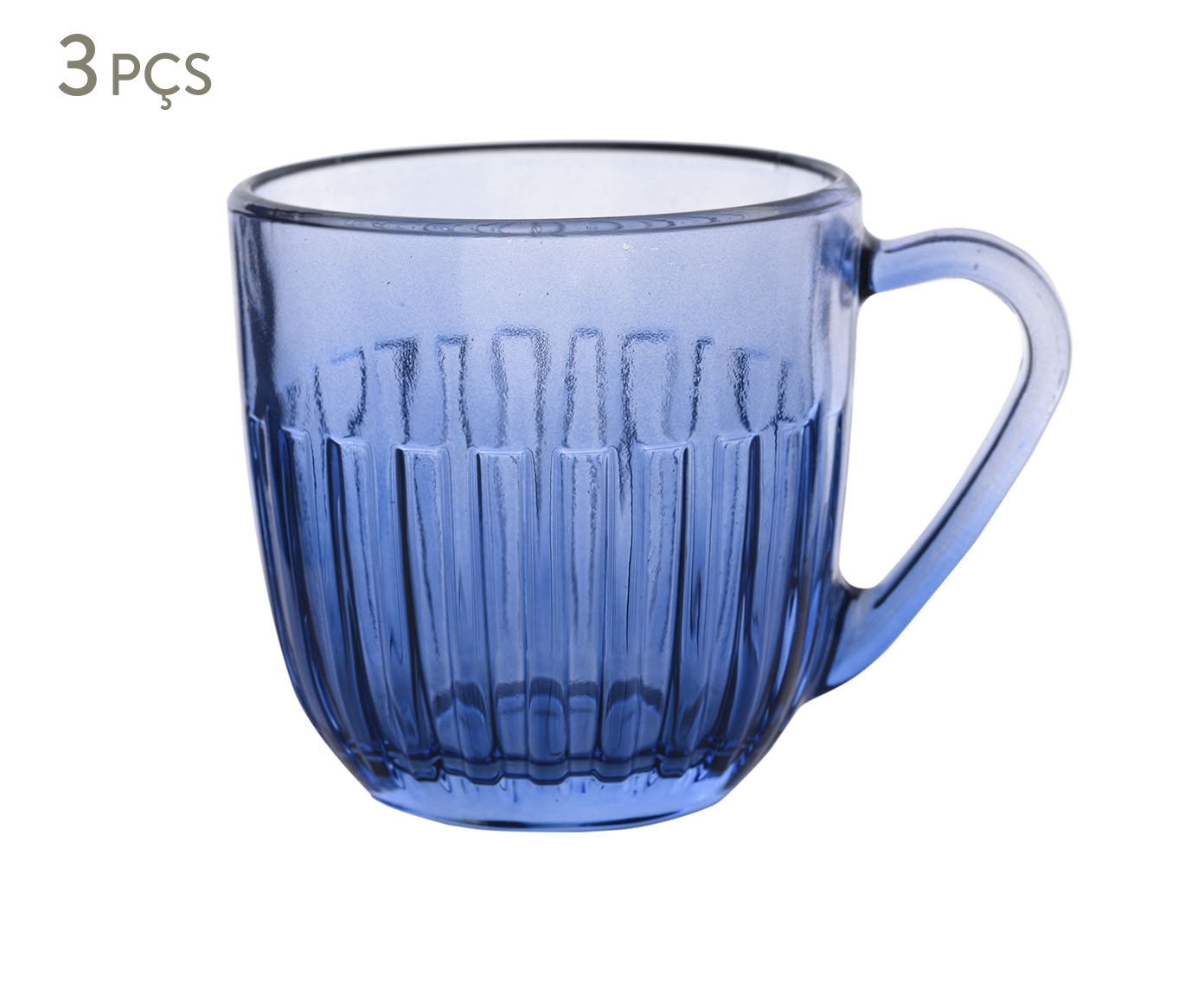 Jogo de Xicaras Pequenas Athena Blue image number 0