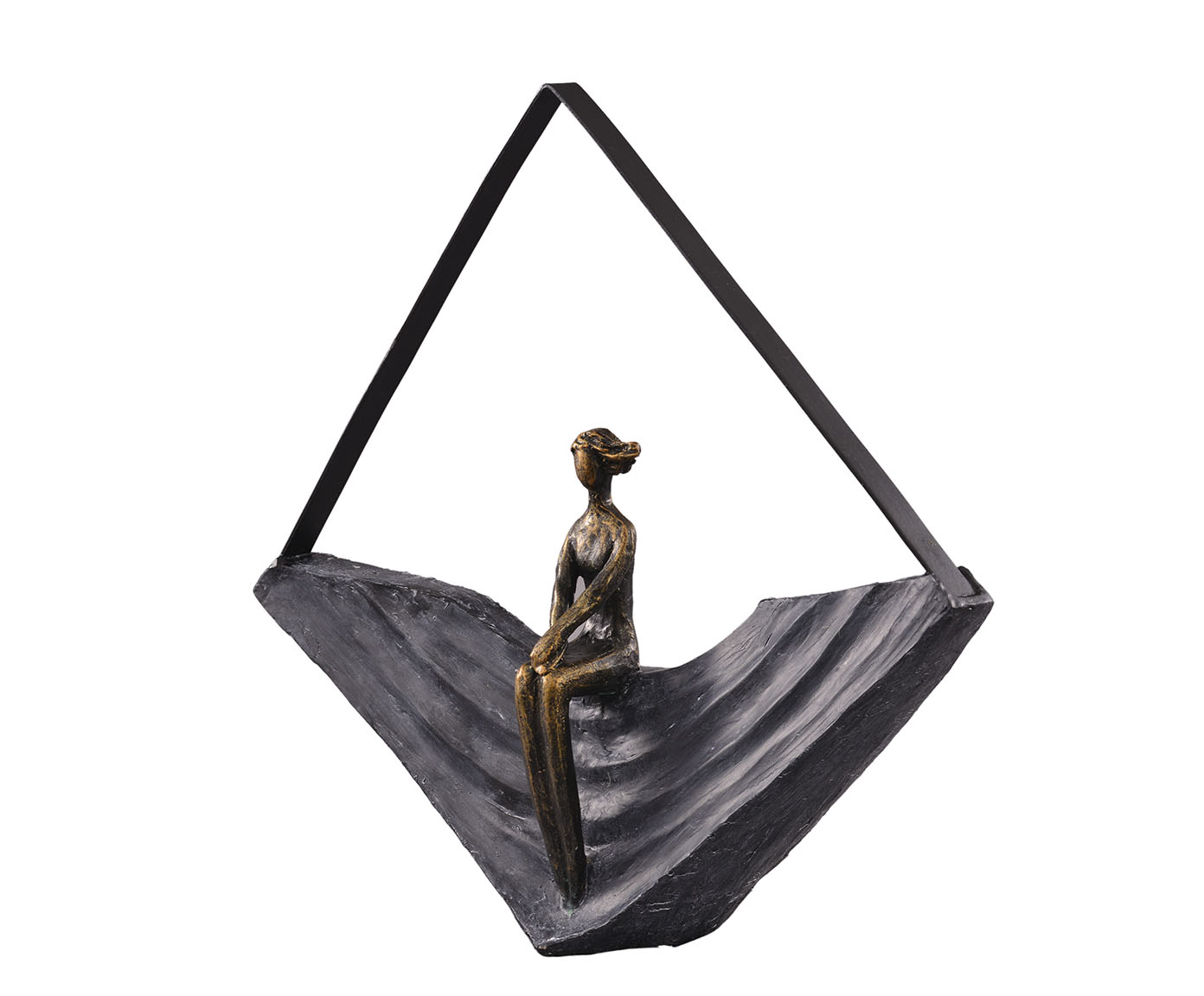 Escultura em Resina Dickens II - Preta image number 1