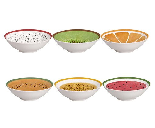 Jogo de Bowls Mix Salada de Fruta - image 0