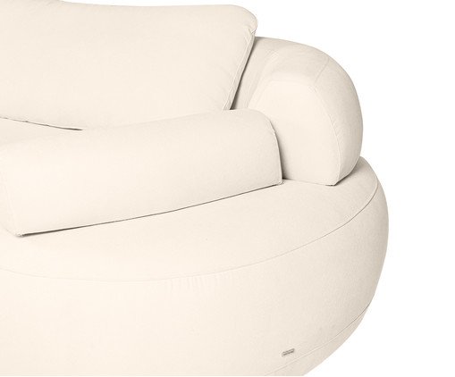 Sof&aacute; Laguna by Elle - Chaise Boucl&ecirc; Off-White II image number 8