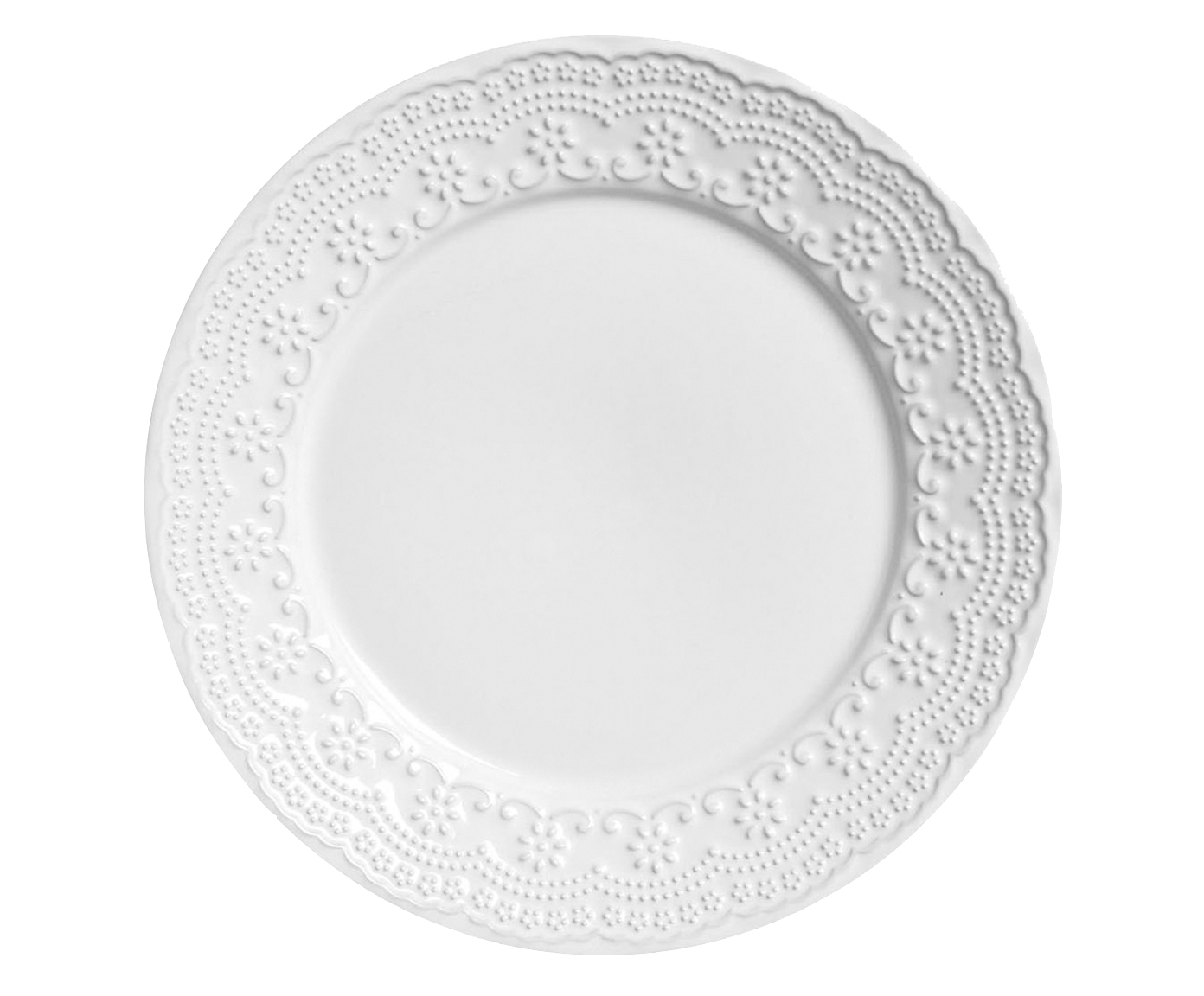 Jogo de Jantar Madeleine Branco - image 1