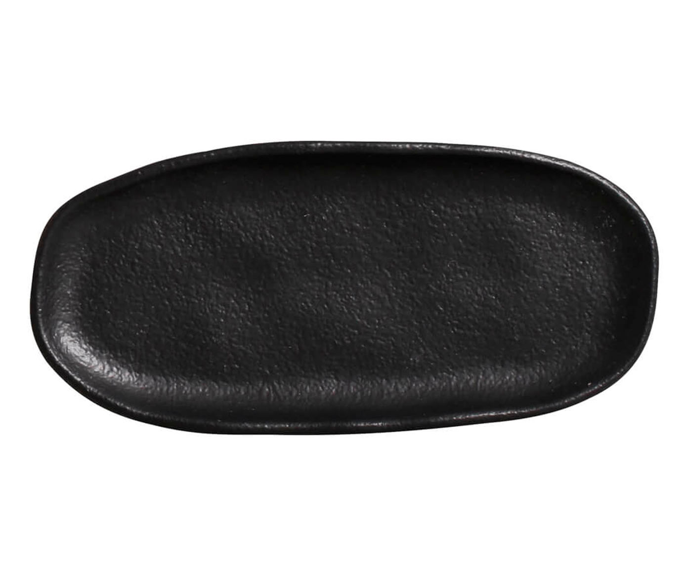 Jogo de Travessas Oval Rasa Mini Preto Matte Preto - image 1