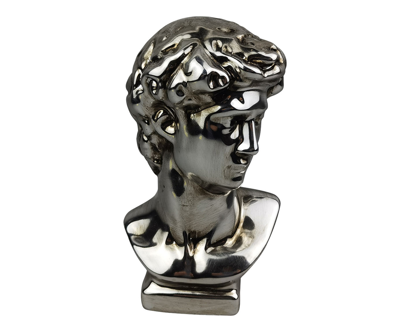 Adorno Face Grega Prateado - image 0