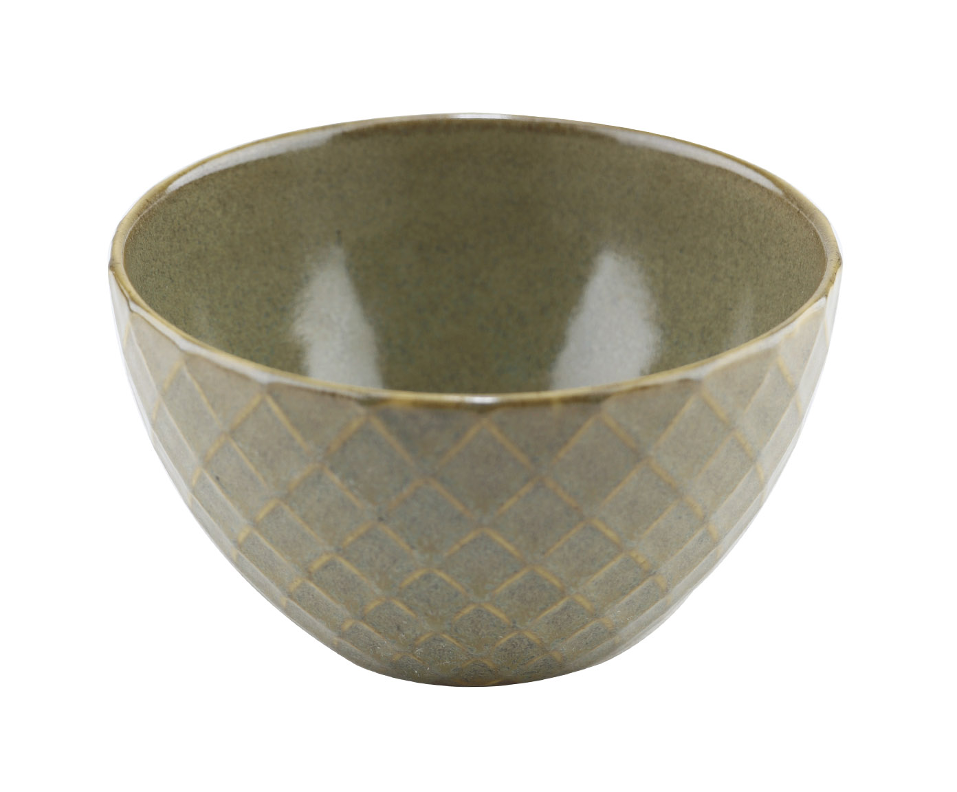 Bowl Geometrix Fine Verde Oliva image number 0