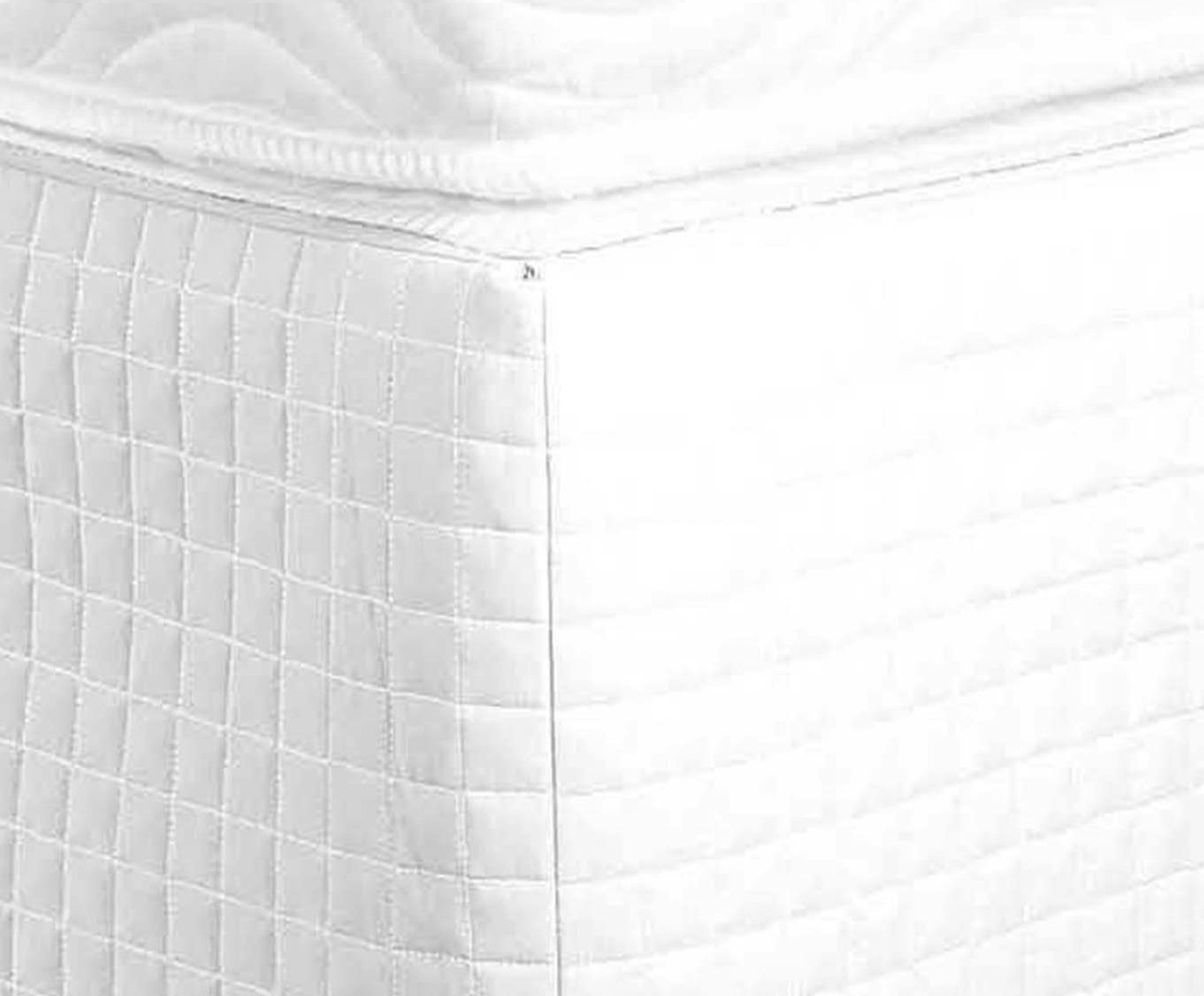 Saia para Cama Box Max Pastilha Branca image number 2