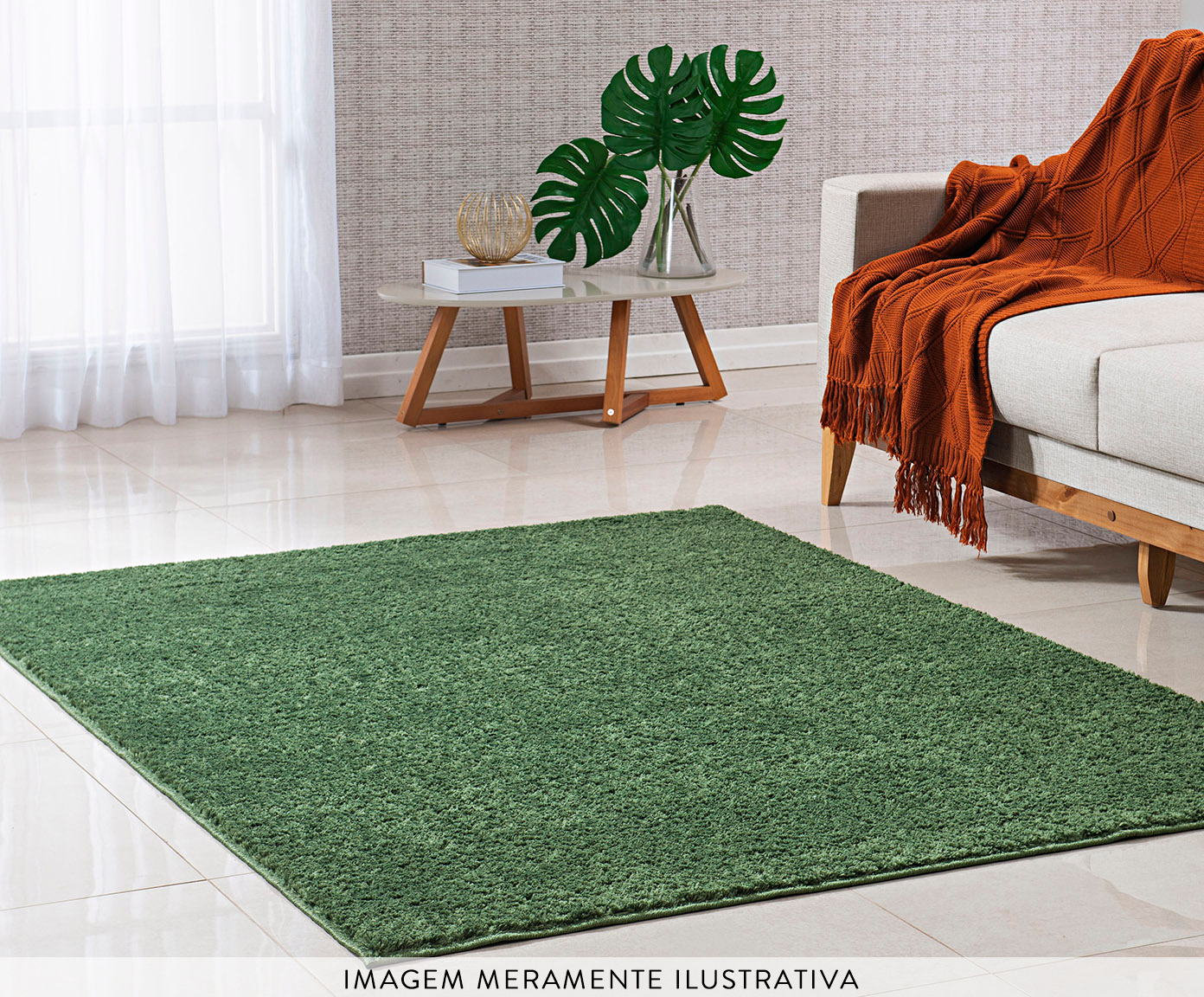 Tapete Classic Verde Musgo image number 1