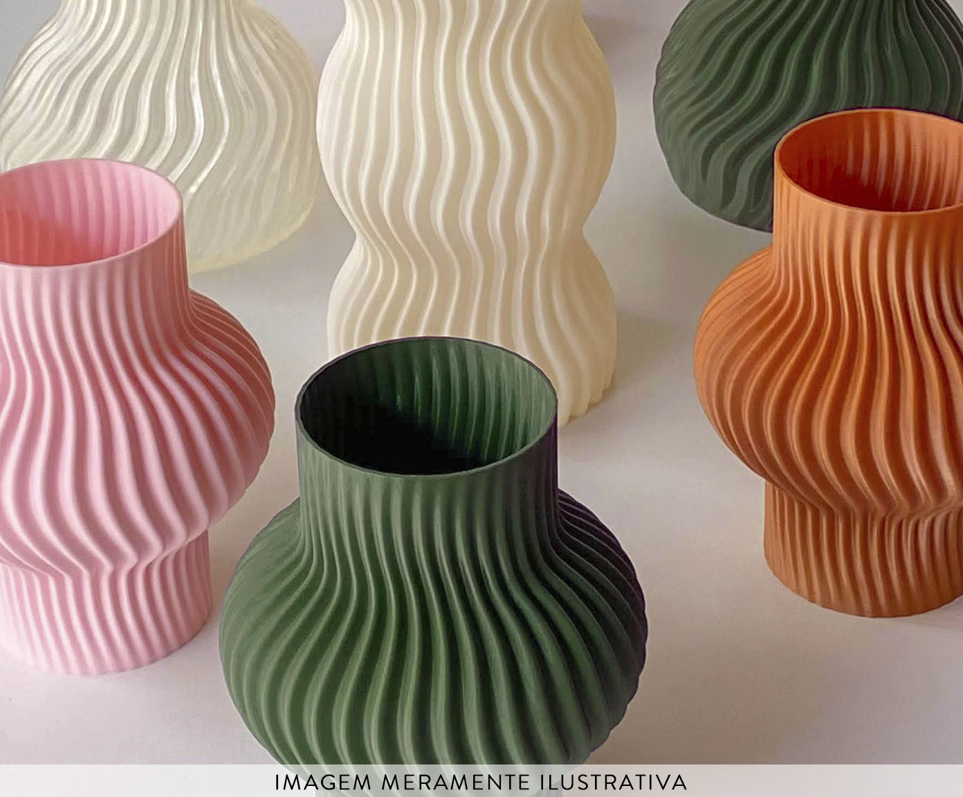 Vaso Onda 1 Verde image number 2
