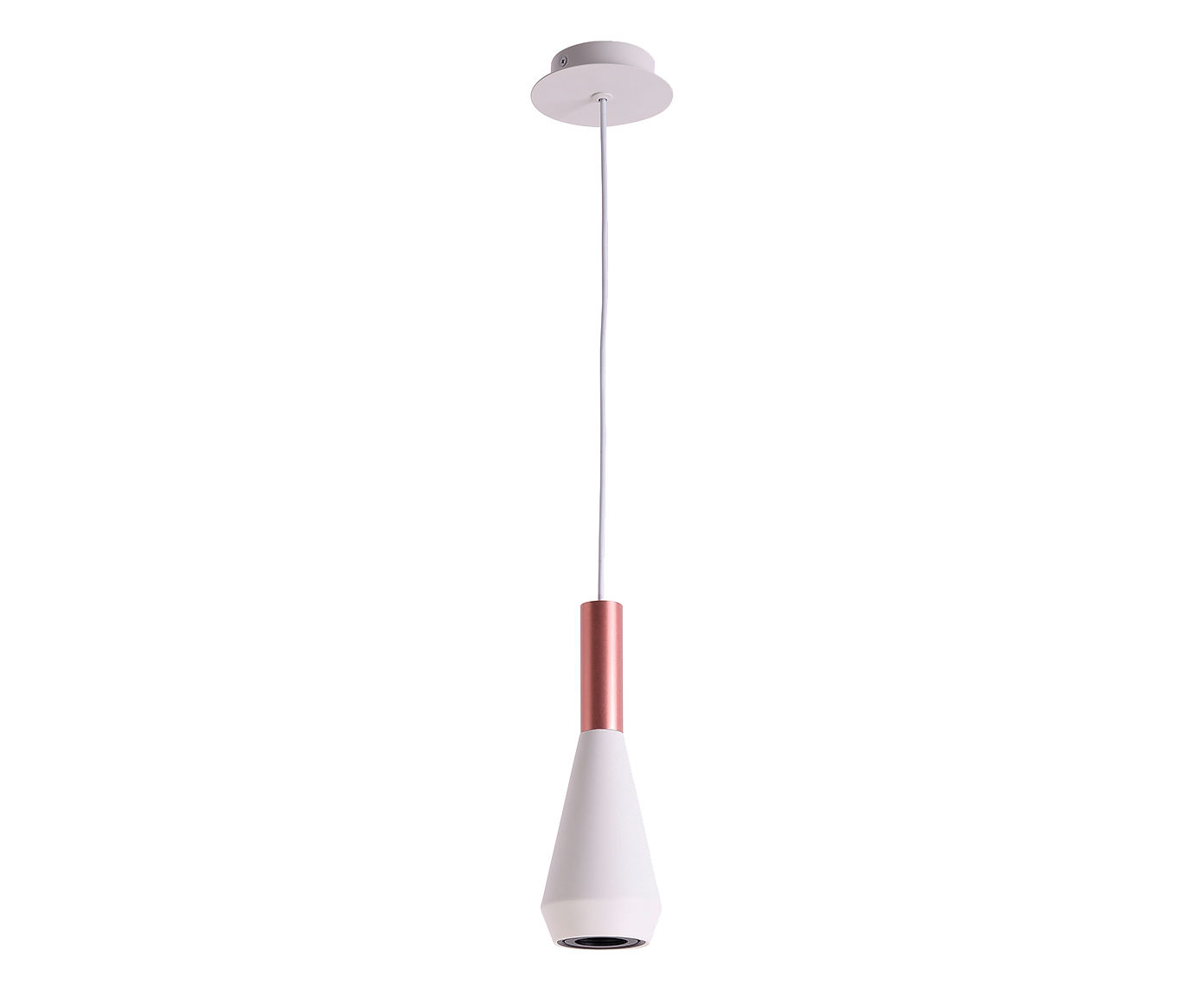 Pendente Pitoco Ros&eacute; Gold White II Bivolt image number 0