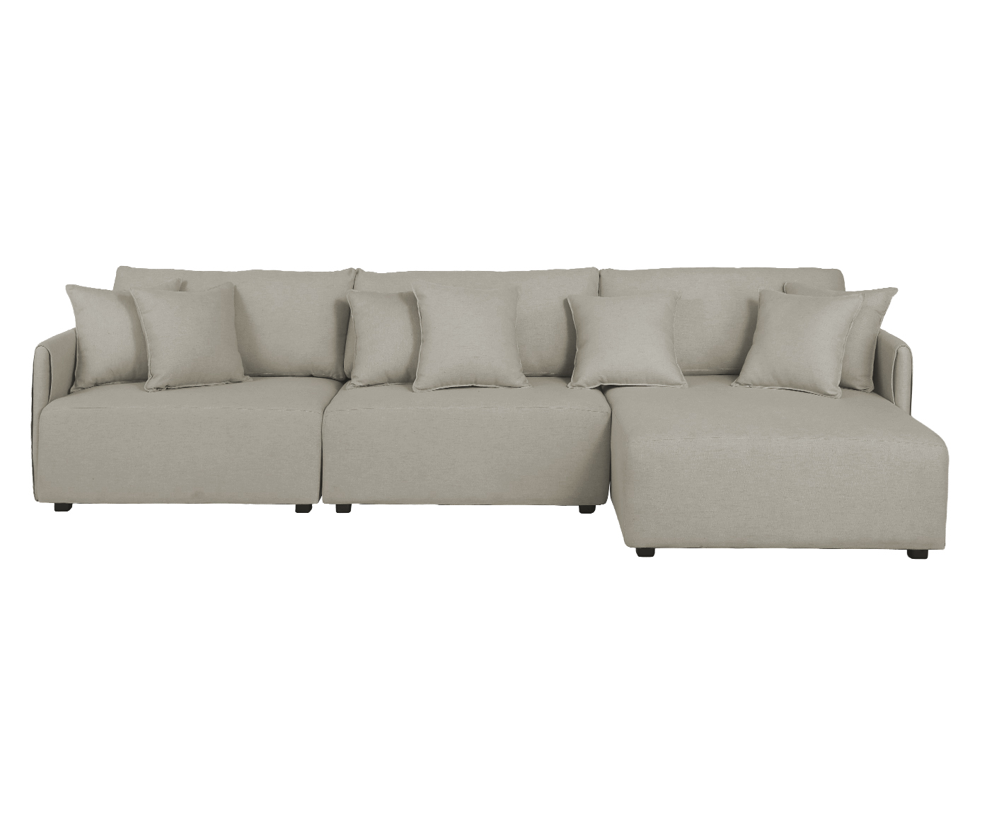 Sof&aacute; Toledo com Chaise Off-White image number 0