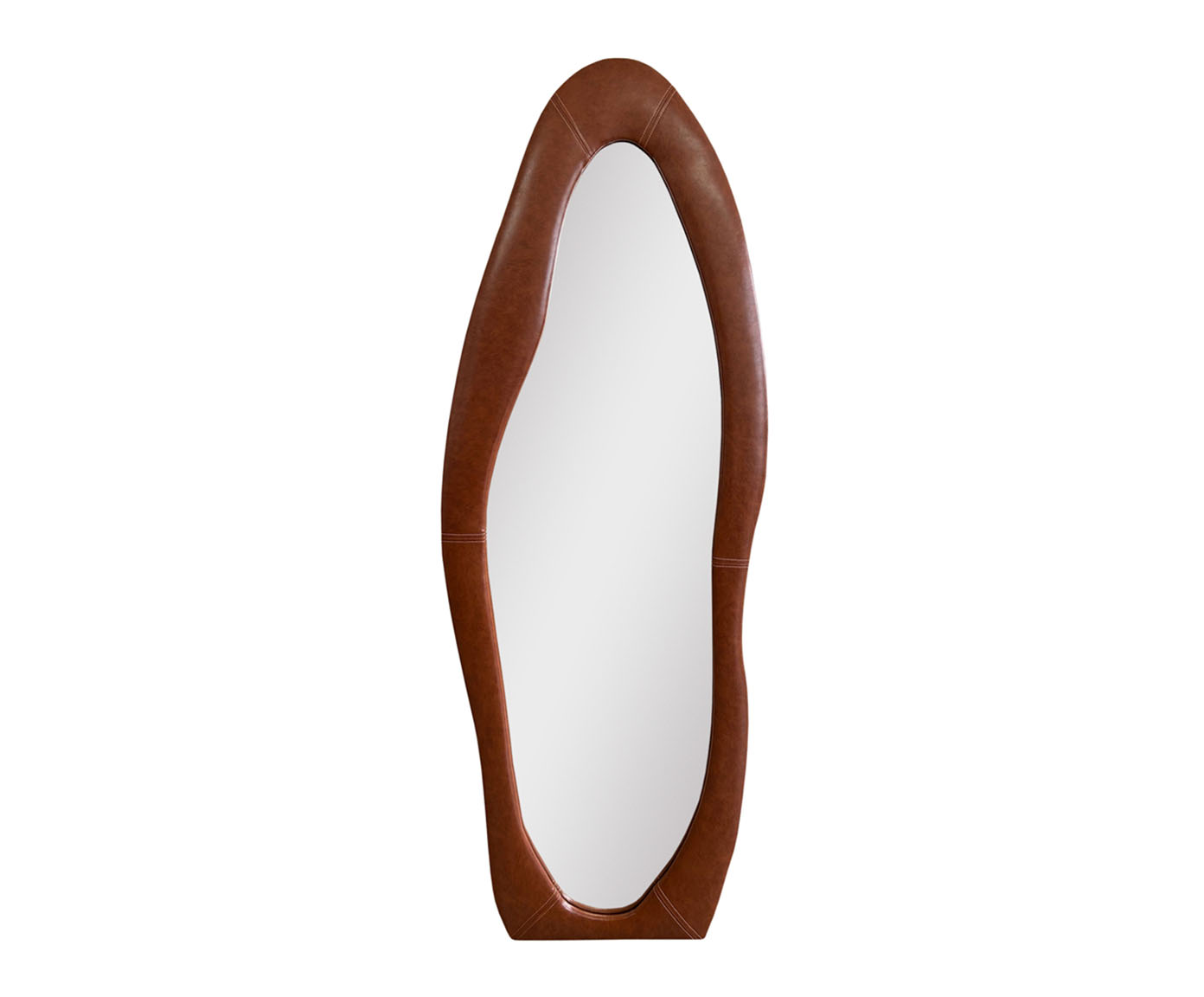 Espelho de Corpo Paris Org&acirc;nico em Corino Marrom - image 0