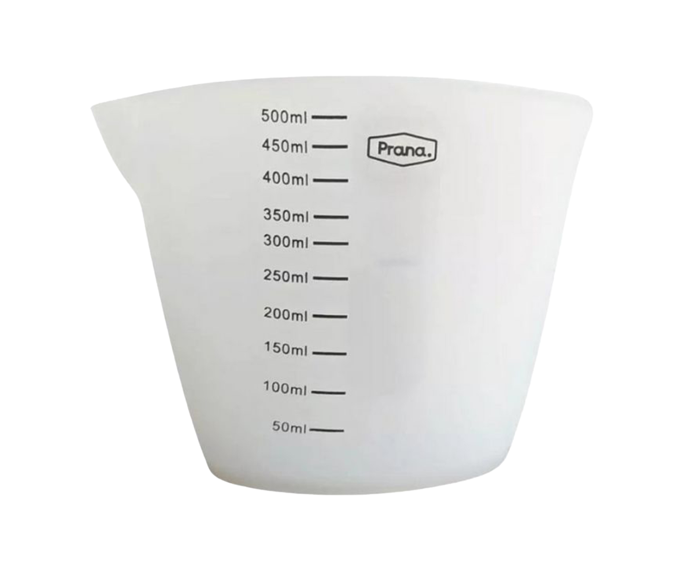 Copo Medidor Flex&iacute;vel em Silicone Egor - Branco - image 0