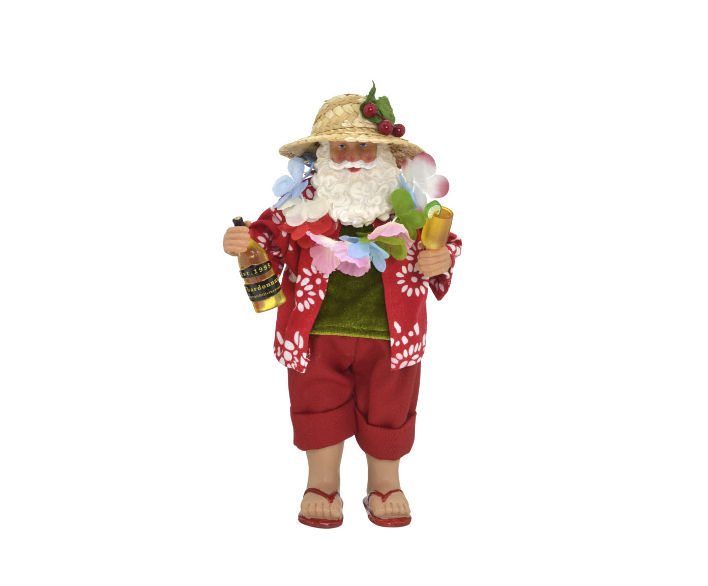 Papai Noel Decorativo Velhinho Alegre L image number 0