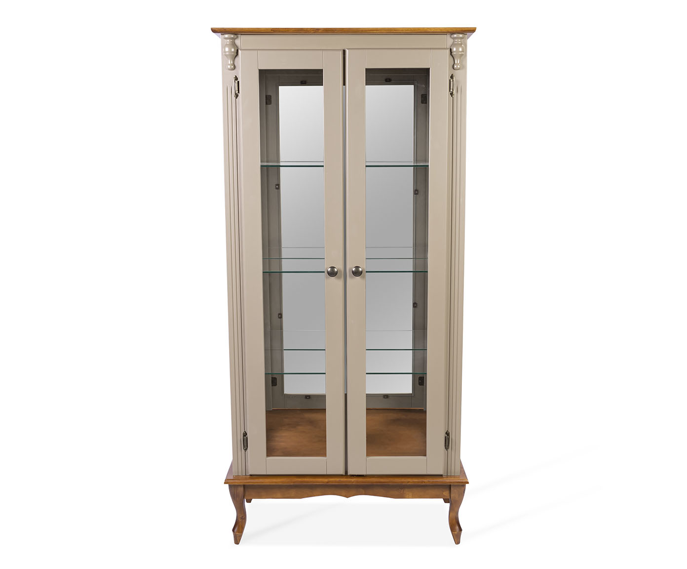 Vitrine Luiz Xv Am&ecirc;ndoa e Imbuia Glaser - image 0