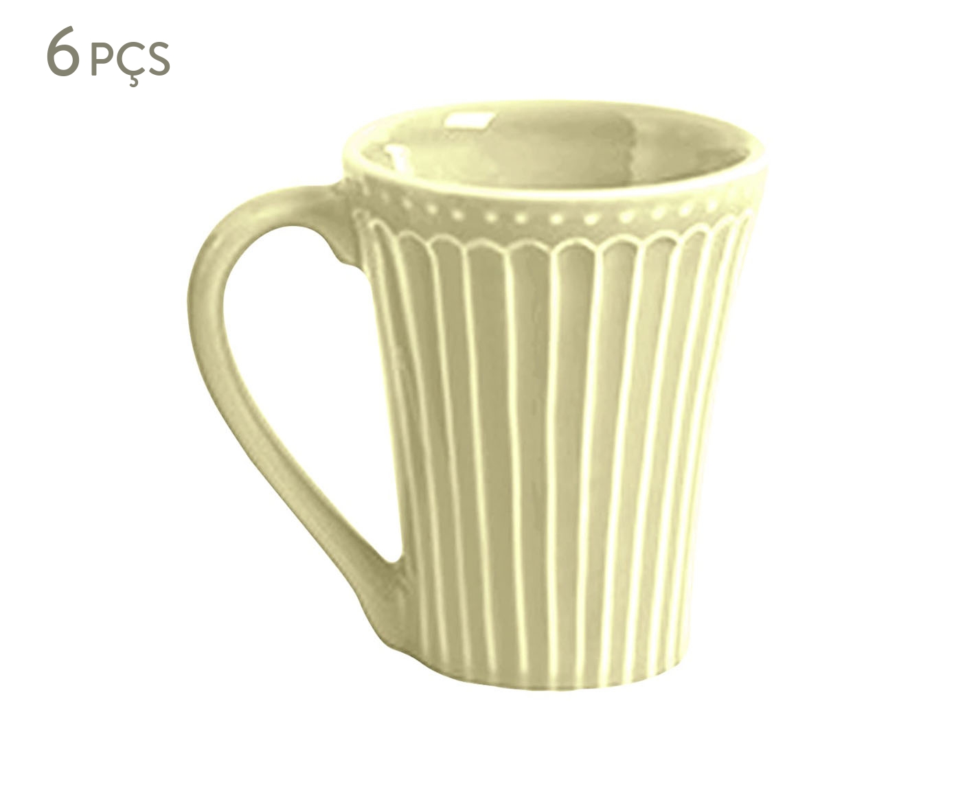 Jogo de Canecas Easter Flowers Bege image number 0
