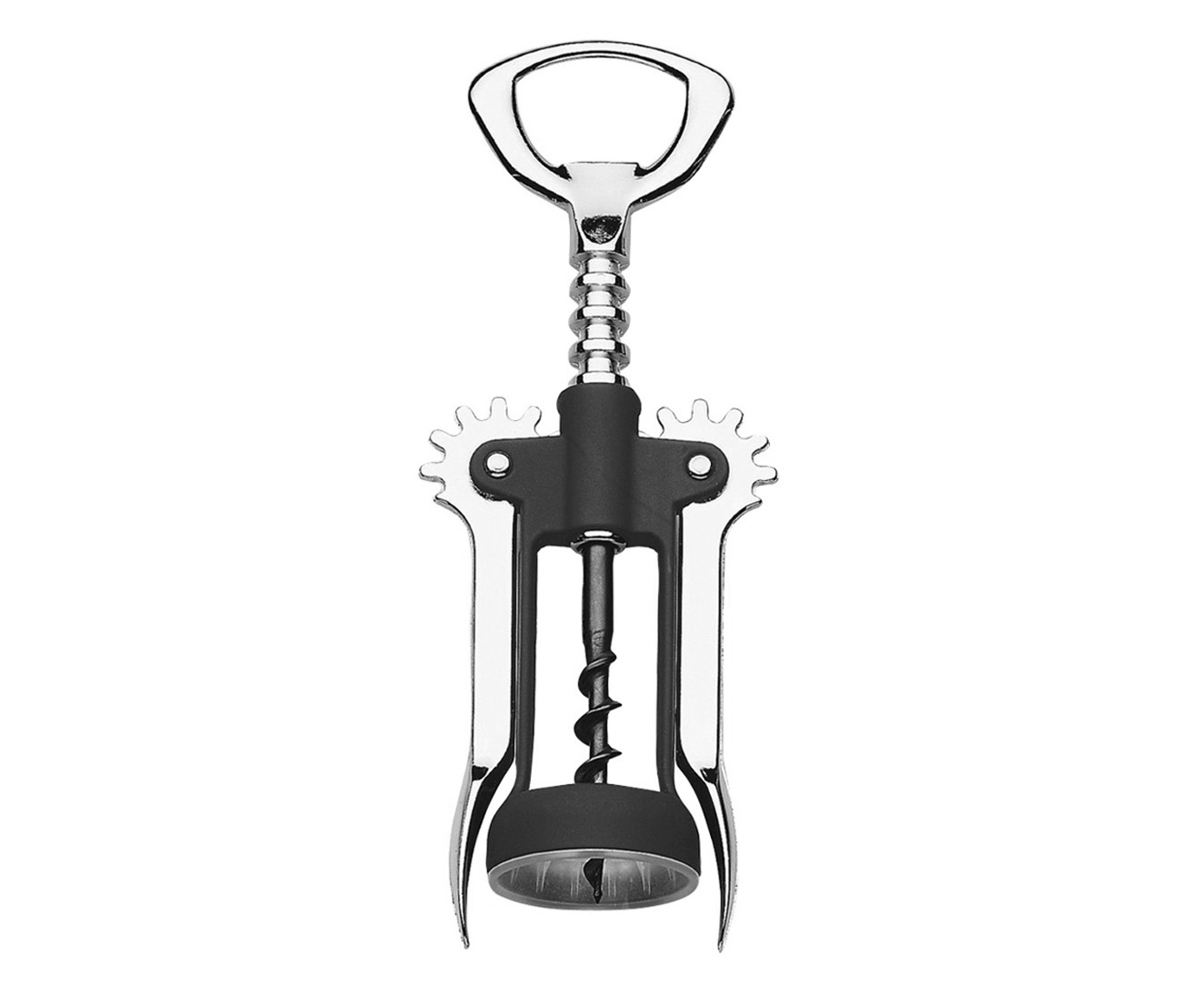 Saca-Rolhas em Inox Daily Preto - image 0