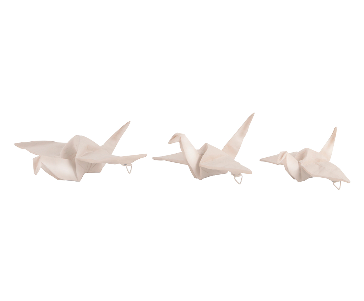 Jogo de Adornos Origami P&aacute;ssaro - image 0