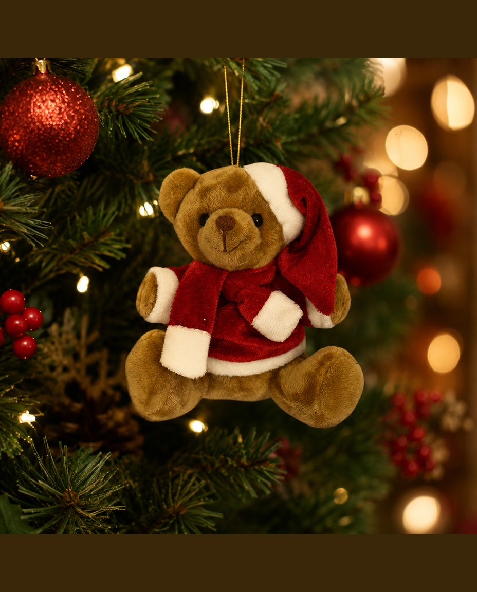 Ursinho Natalino Papai Noel - image 1
