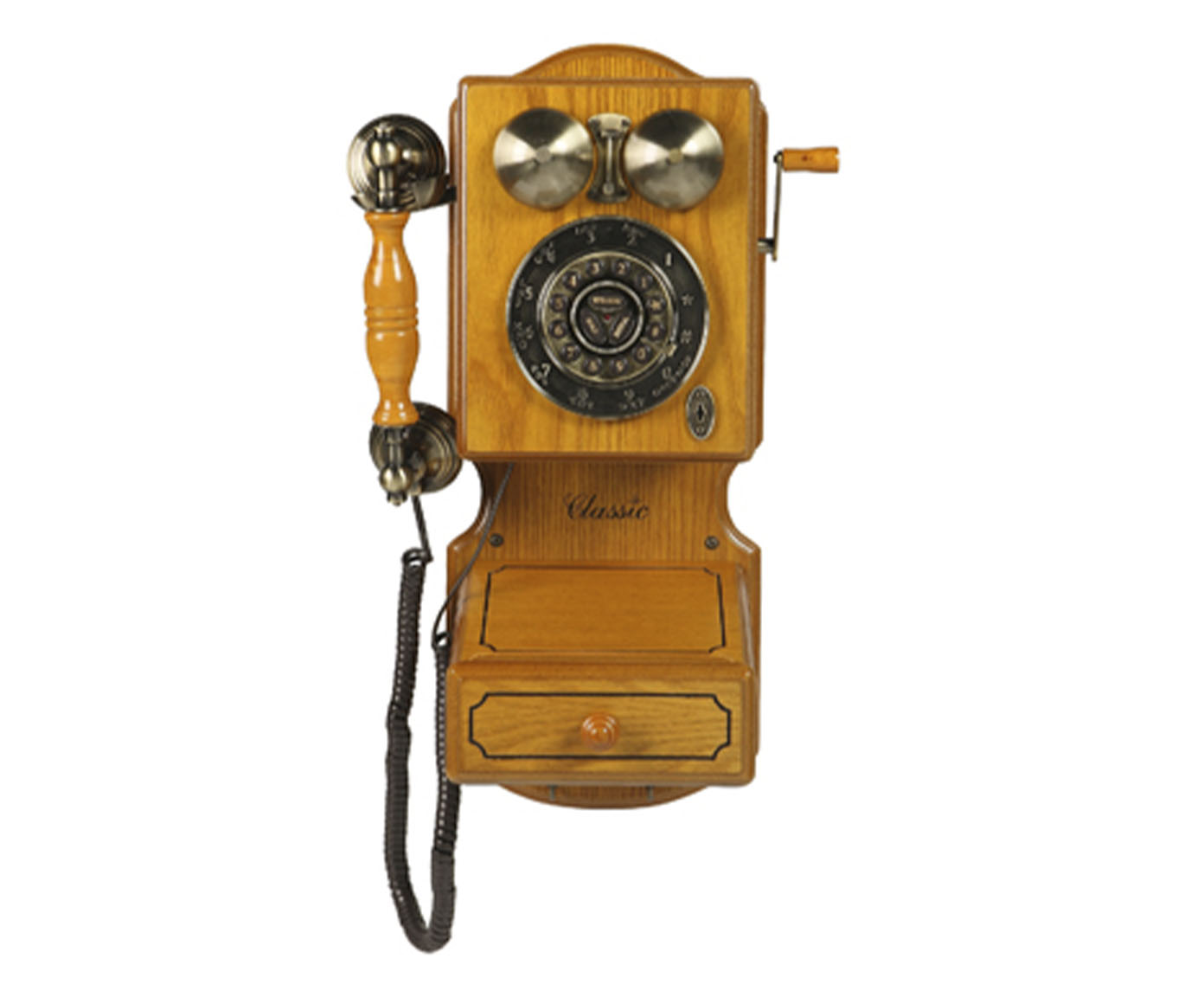 Telefone Classic Bell Amarelo - image 0