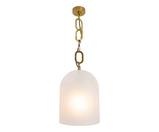 Pendente Posh Maior Jateado e Dourado image number 0