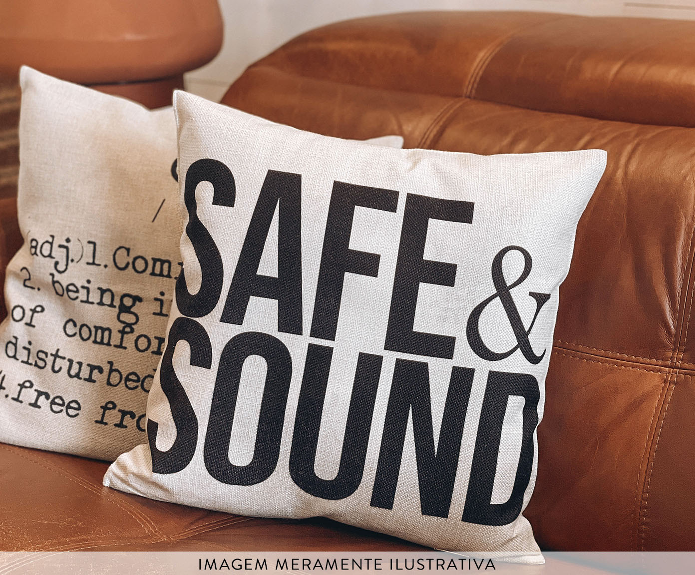 Capa de Almofada Safe & Sound image number 1