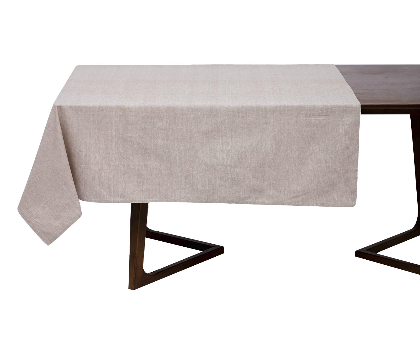 Toalha de Mesa Tess&aacute;lia Bege image number 0