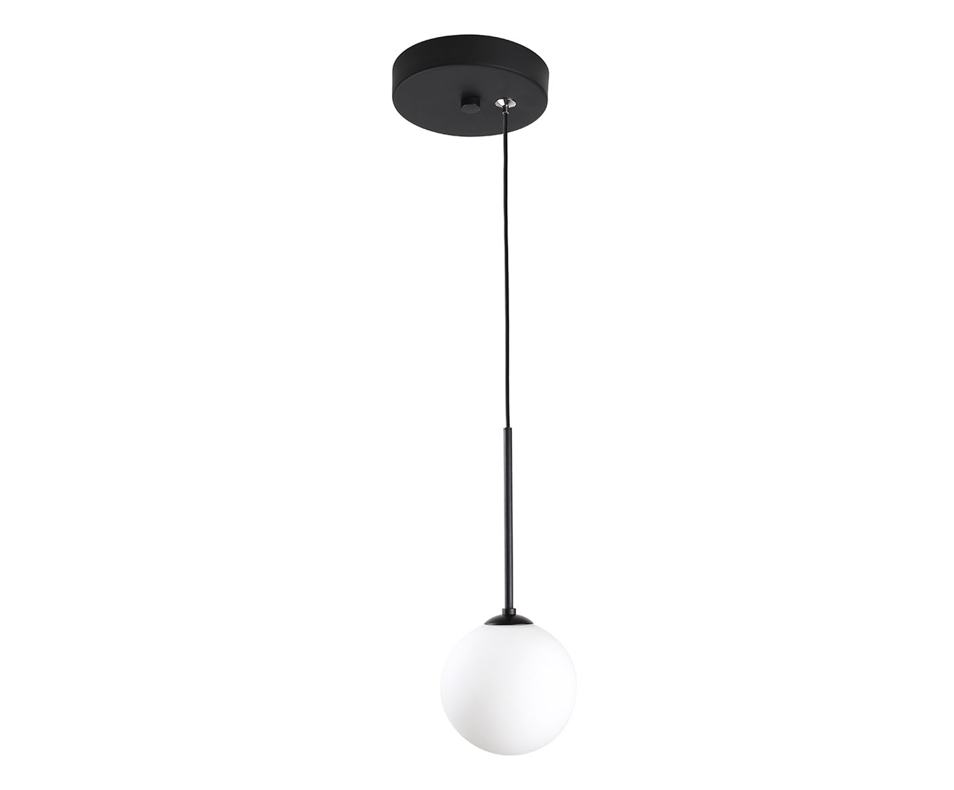 Pendente Blown Preto Bivolt image number 0