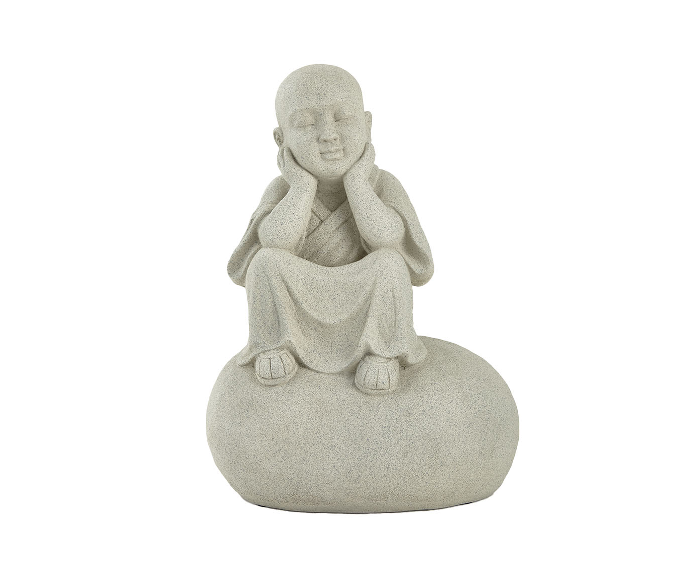 Adorno Decorativo Buda Cinza image number 0