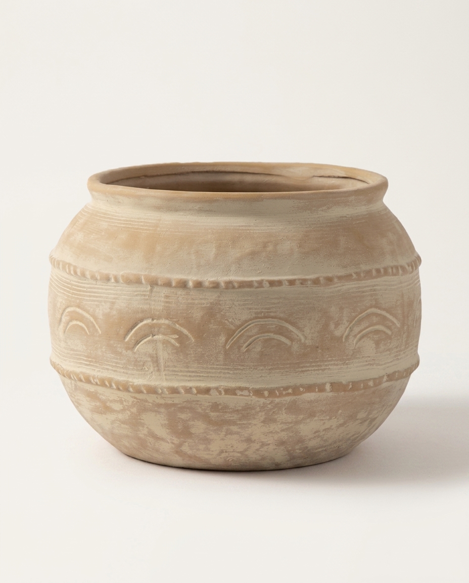 Vaso Decorativo Rustic Terracota Grande - image 1