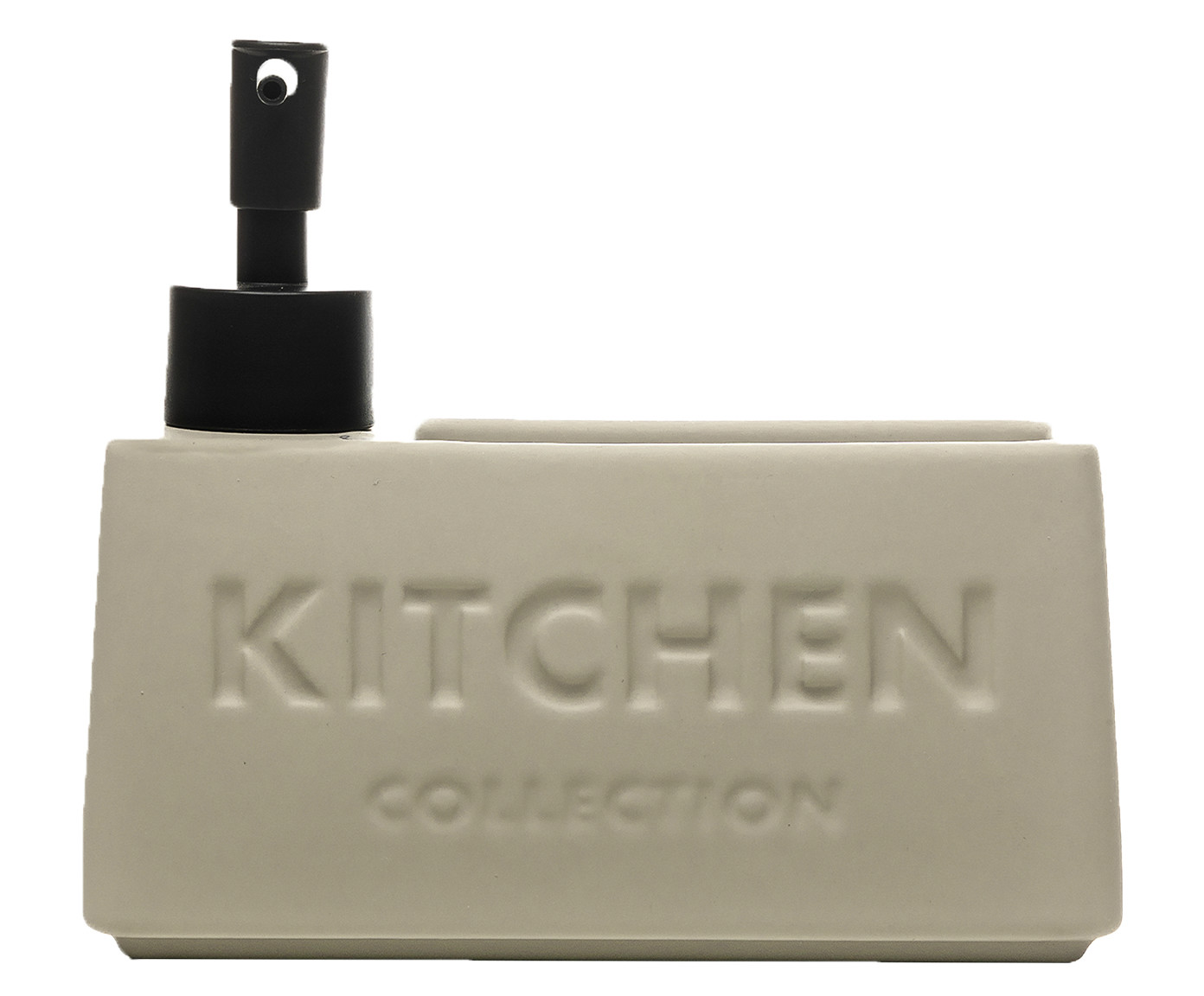 Porta Detergente L&iacute;quido com Suporte Soft Touch Nude - image 0