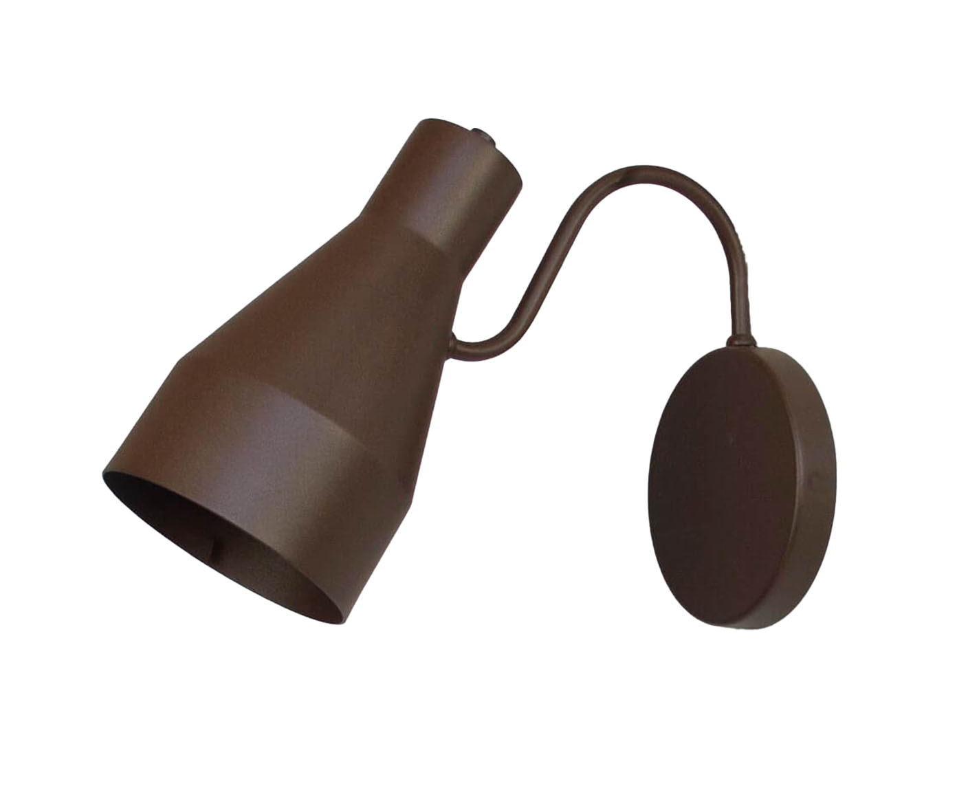 Arandela Eliza Marrom Corten image number 0