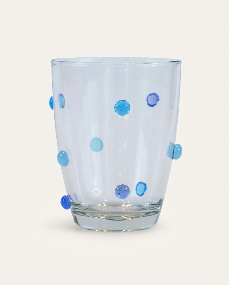 Copo de Vidro Gemas Mix Azul - image 0