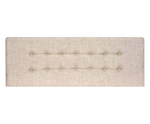 Cabeceira Painel em Linho com Bot&otilde;es Donna - image 0