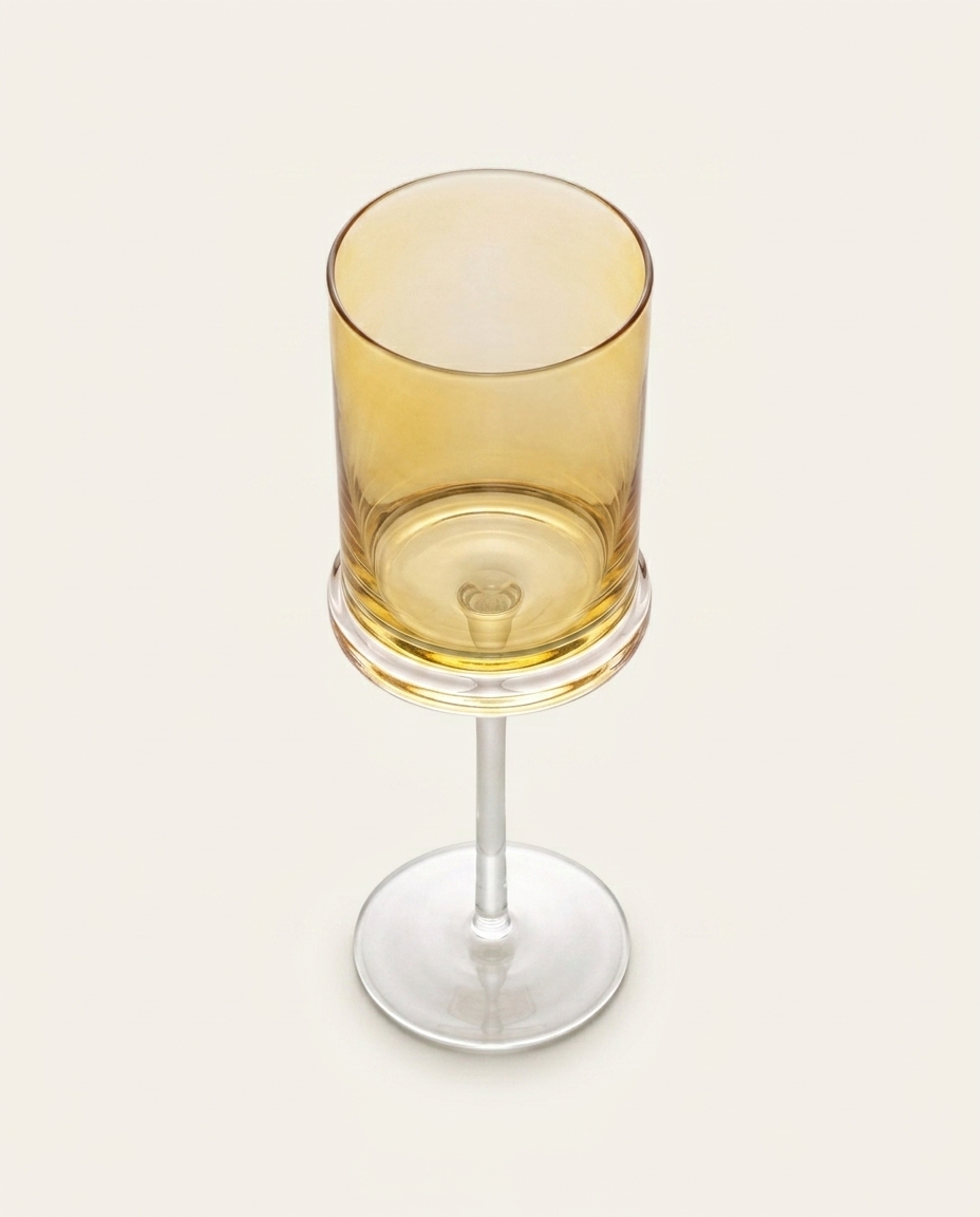 Ta&ccedil;a para Vinho &Eacute;lan Amarelo image number 8