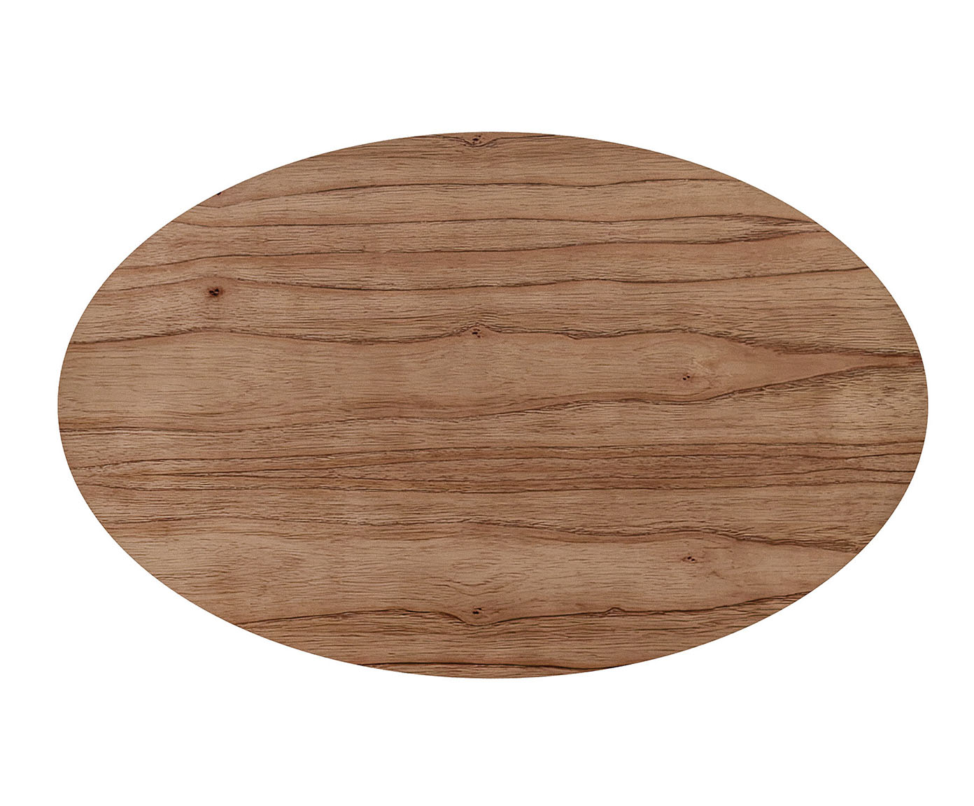 Mesa de Jantar Oval Cone Castanho - image 1